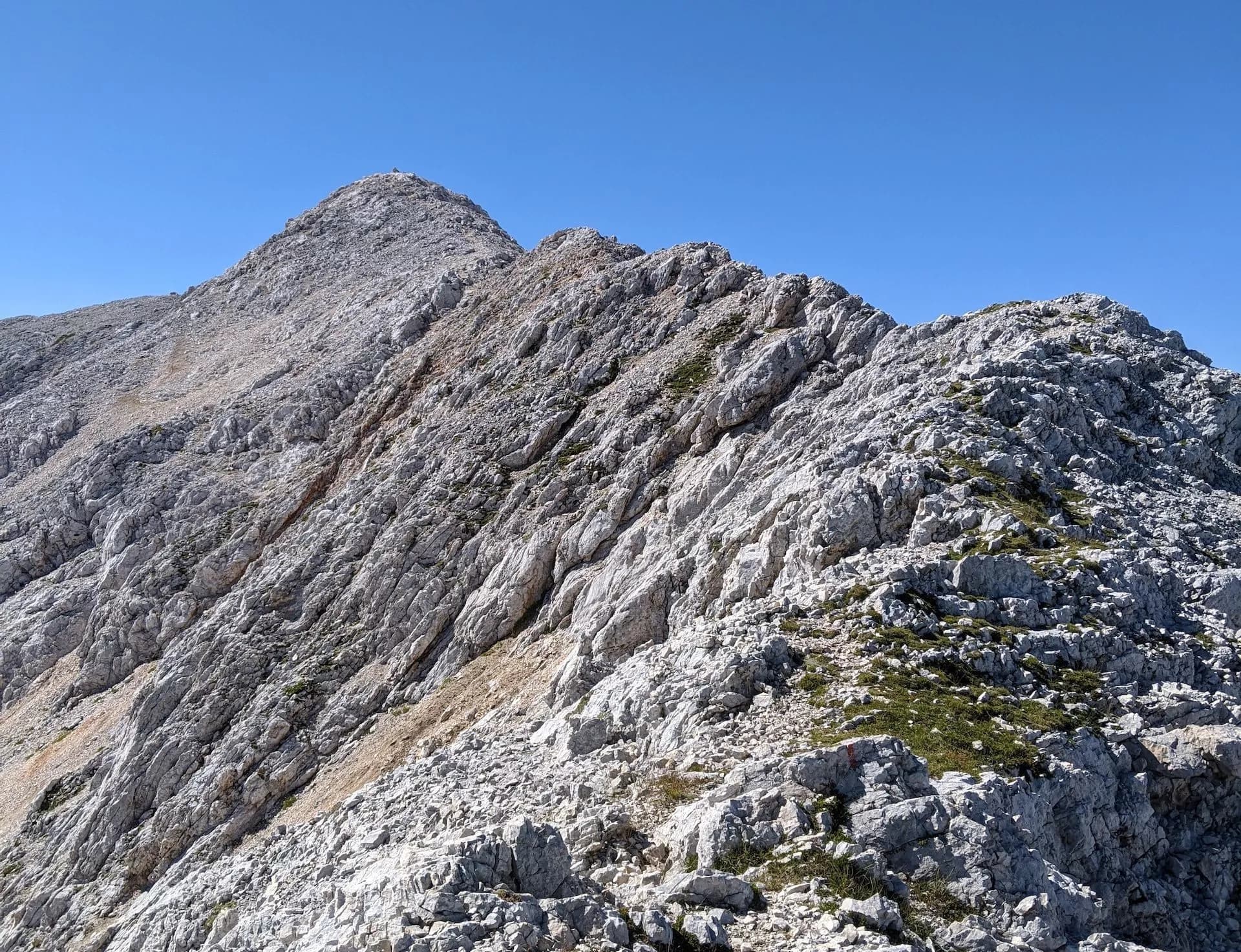 hiking to mt. kanjavec