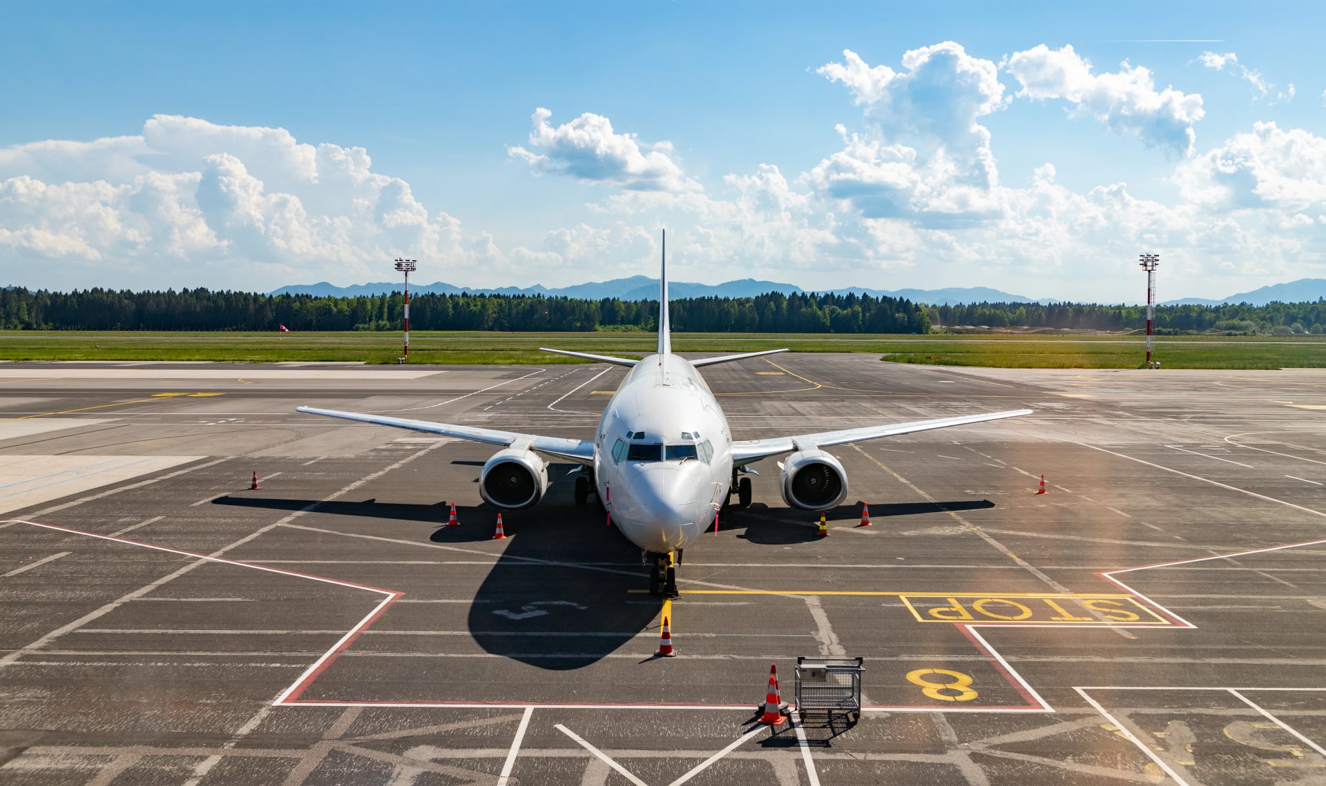 Airplane in Airport